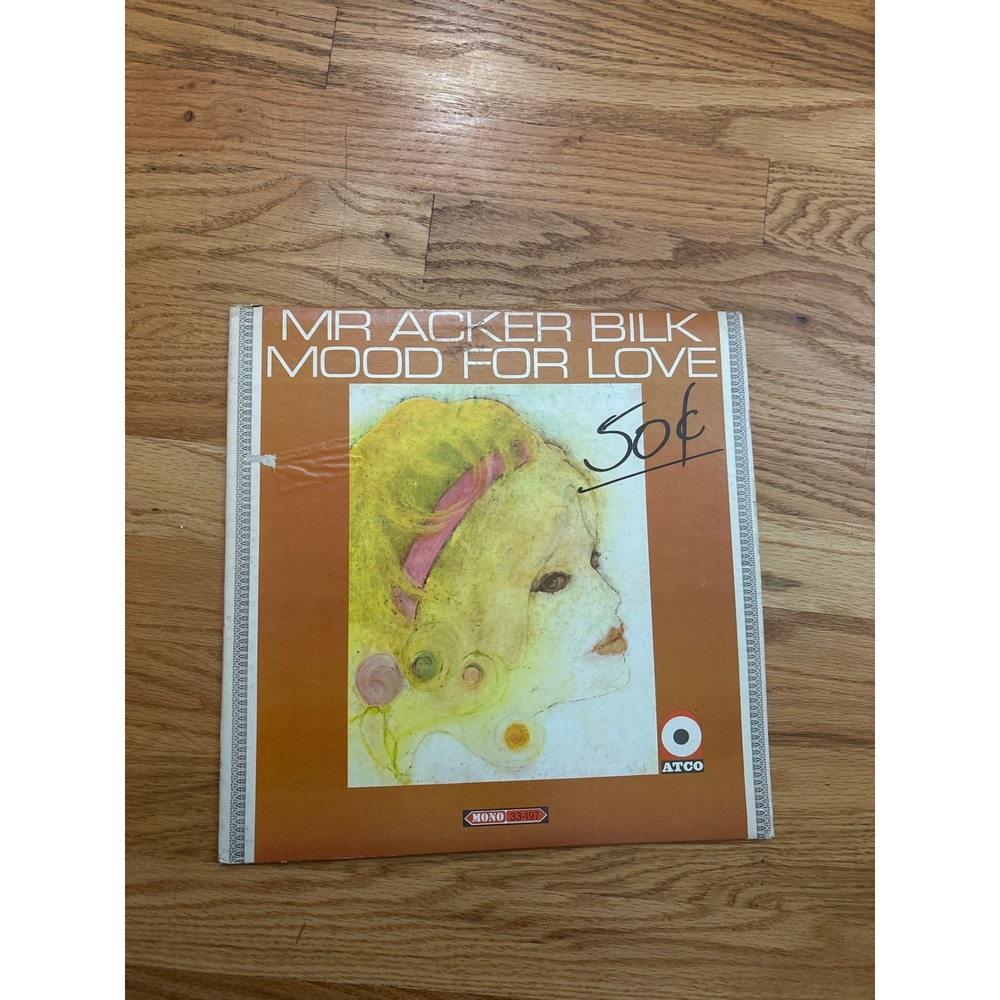 Mr‎ Acker Bilk Mood For Love Vinyl Record LP ATCO Records 33-197 Mono